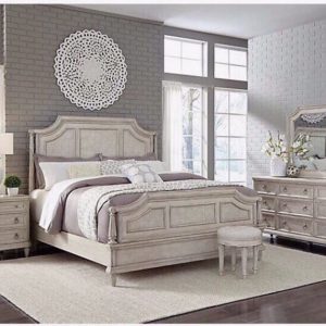 Set phòng ngủ gỗ sồi mỹ – vải bố hoặc vải nhung